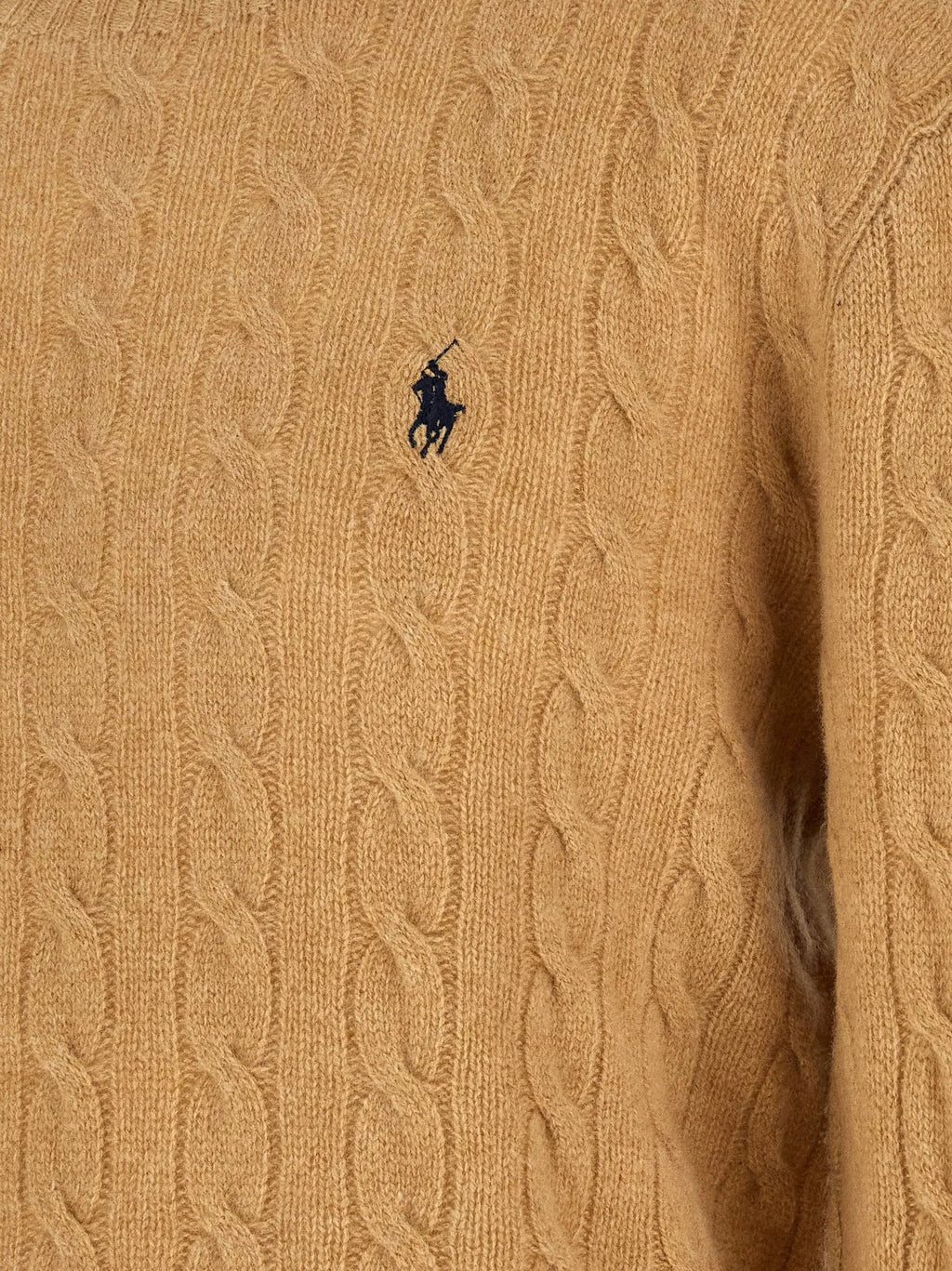 Polo Ralph Lauren Beige Wool Cardigan