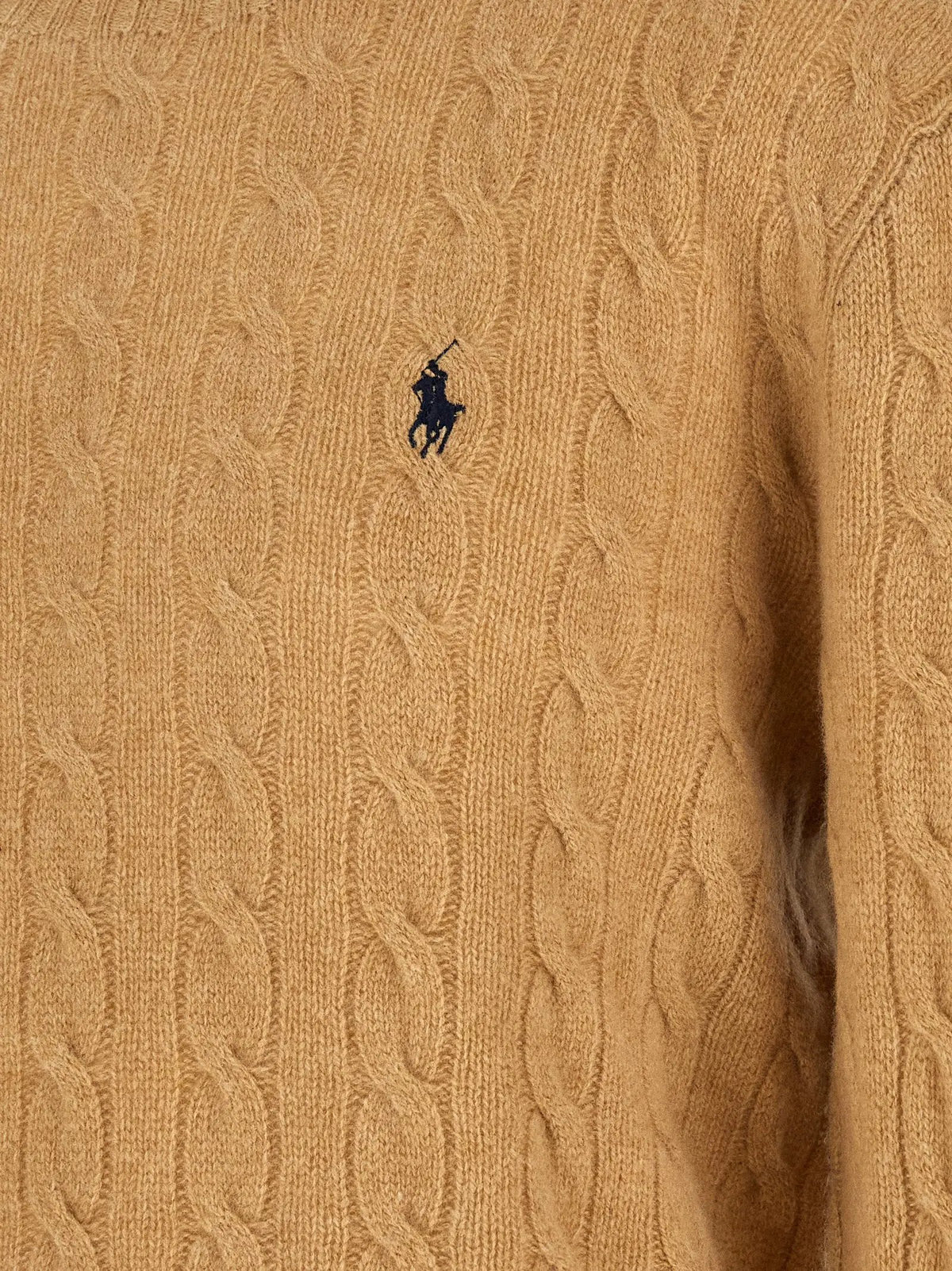 Polo Ralph Lauren Beige Wool Cardigan