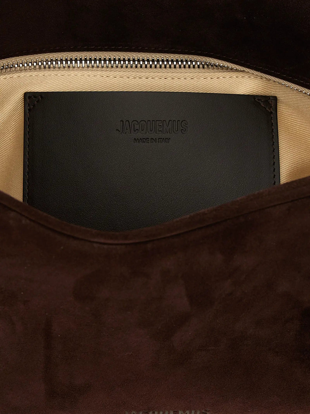 Jacquemus Brown Calfskin Shoulder Bag