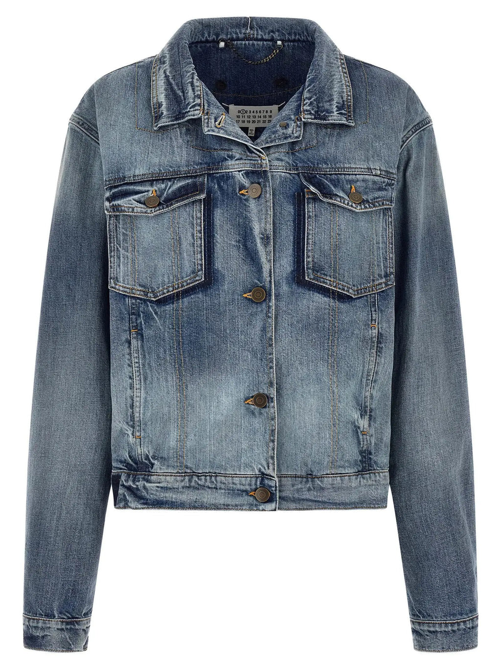 Maison Margiela Blue Cotton Denim Jacket
