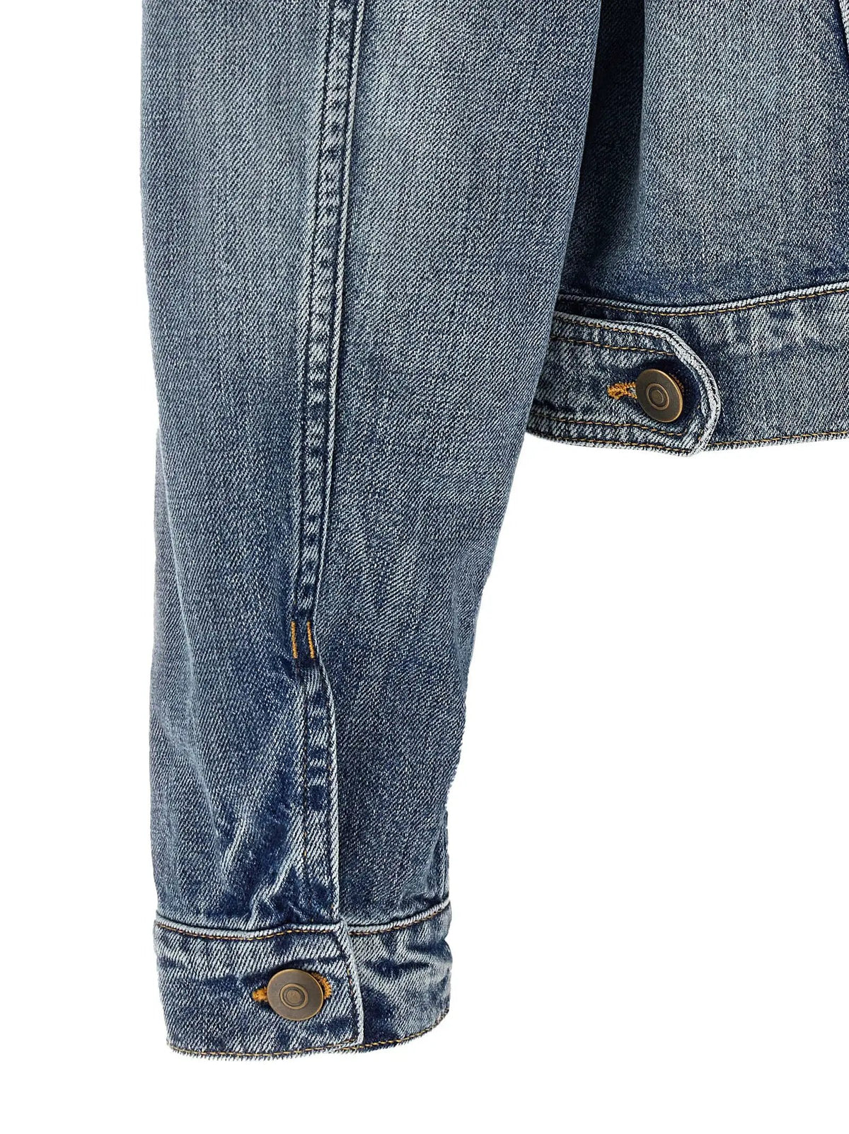 Maison Margiela Blue Cotton Denim Jacket