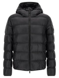 Moncler Black Polyamide Full-Length Jacket