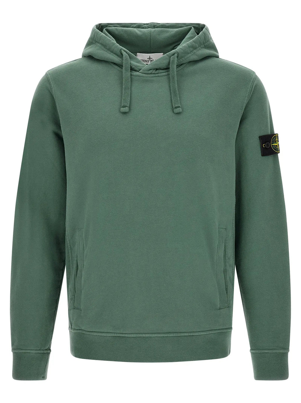 Stone Island Bicolor Cotton Sweatshirt