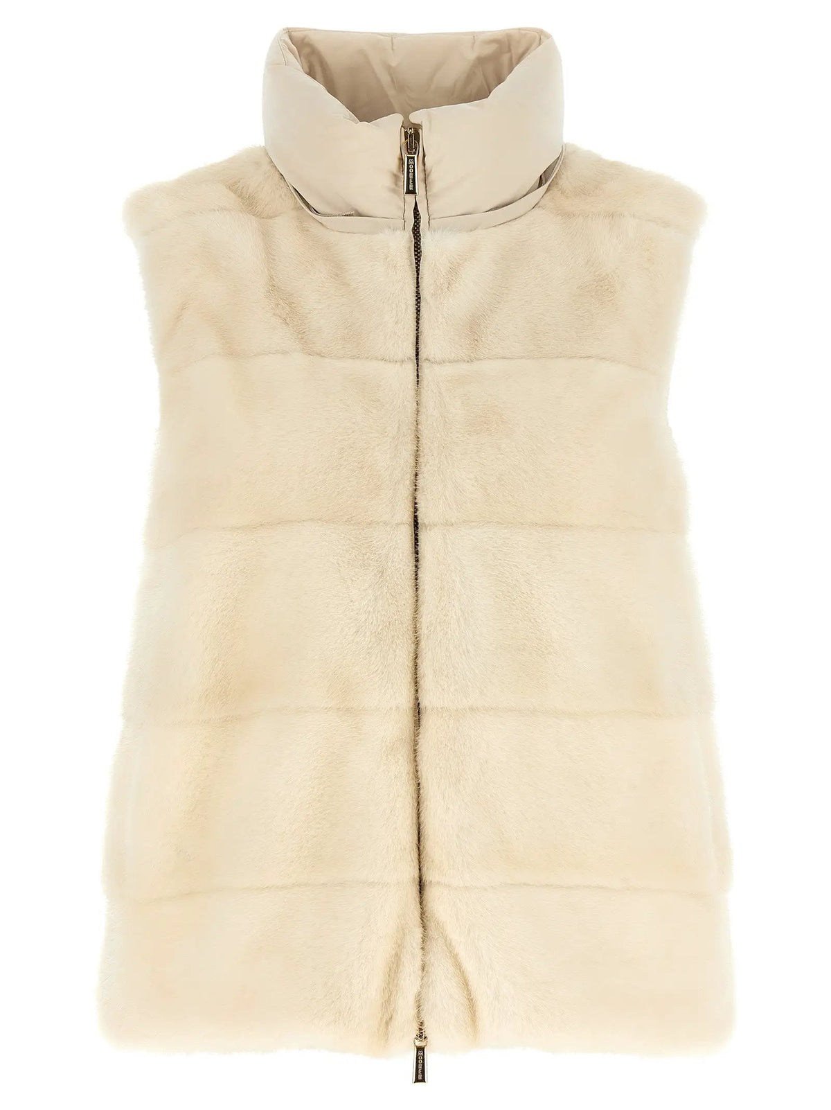 MooRER White Wool Shell Jacket
