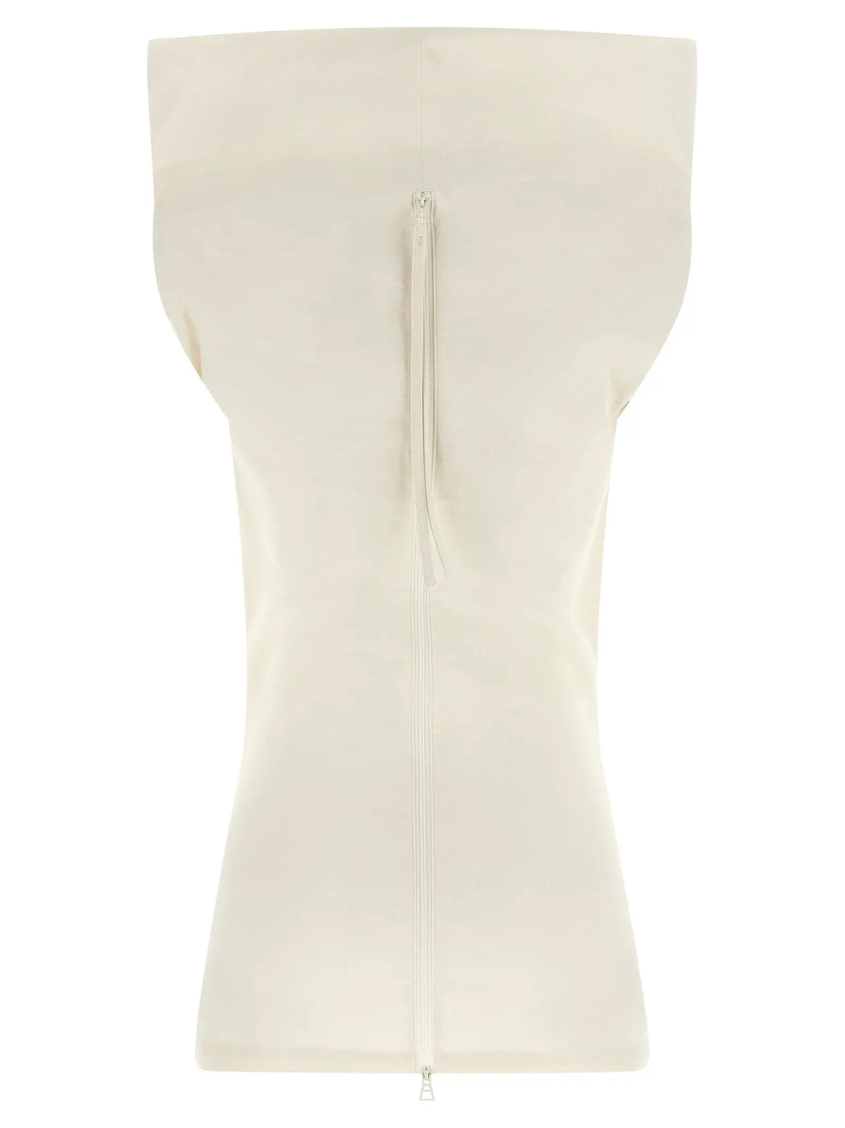 Chemisier blanc Issey Miyake en papier