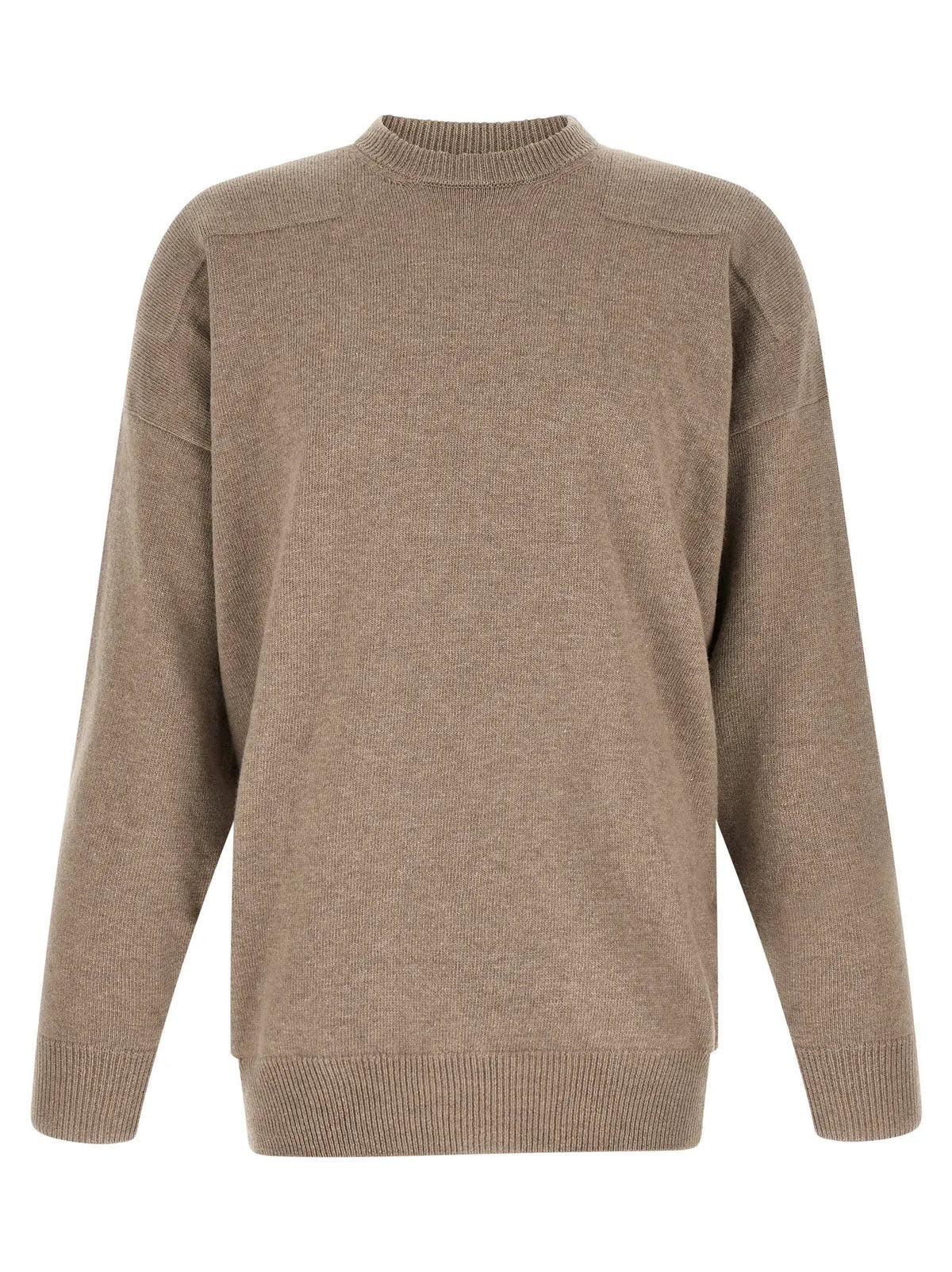 Jil Sander Beige Wool Cardigan