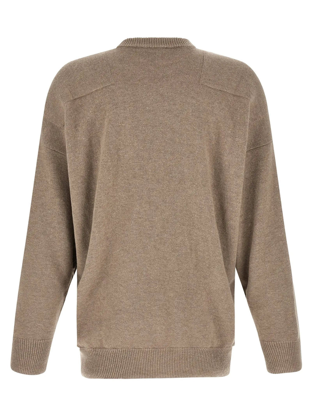Jil Sander Beige Wool Cardigan