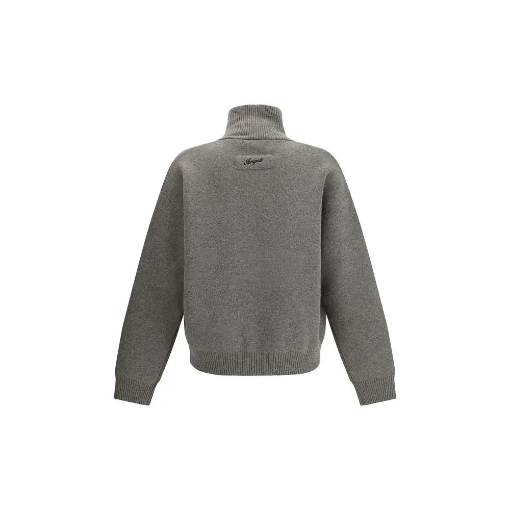 Axel Arigato Gray Wool Oves Aries Sweatshirt