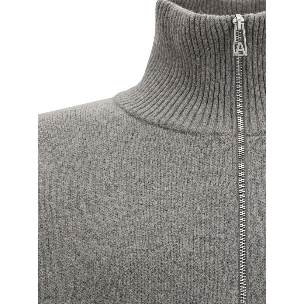Axel Arigato Gray Wool Oves Aries Sweatshirt