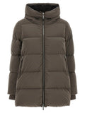 MooRER Brown Wool Full-Length Jacket