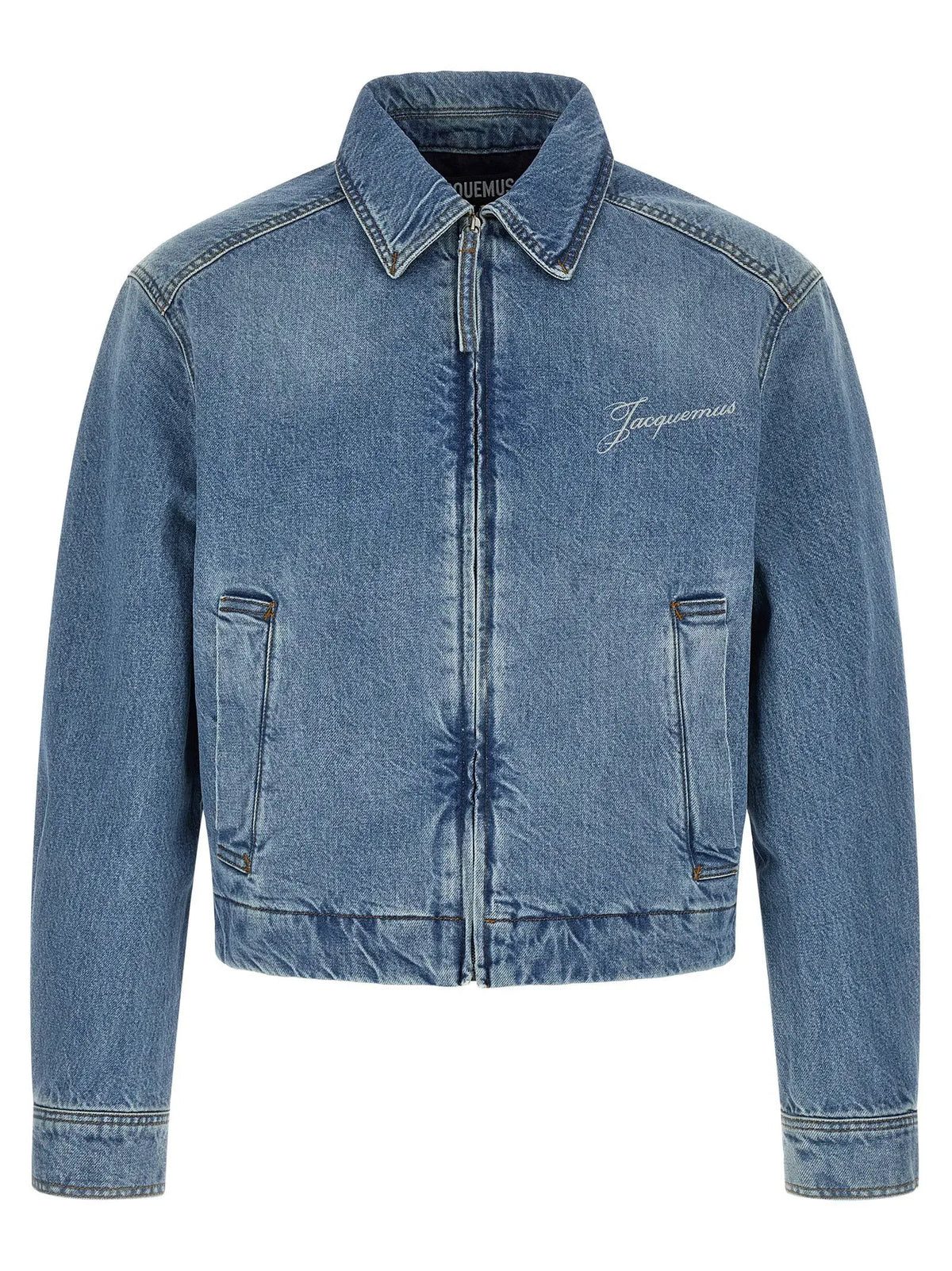 Jacquemus Blue Cotton Denim Jacket