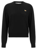 Maison Kitsuné Maison Kitsuné Black Wool Cardigan