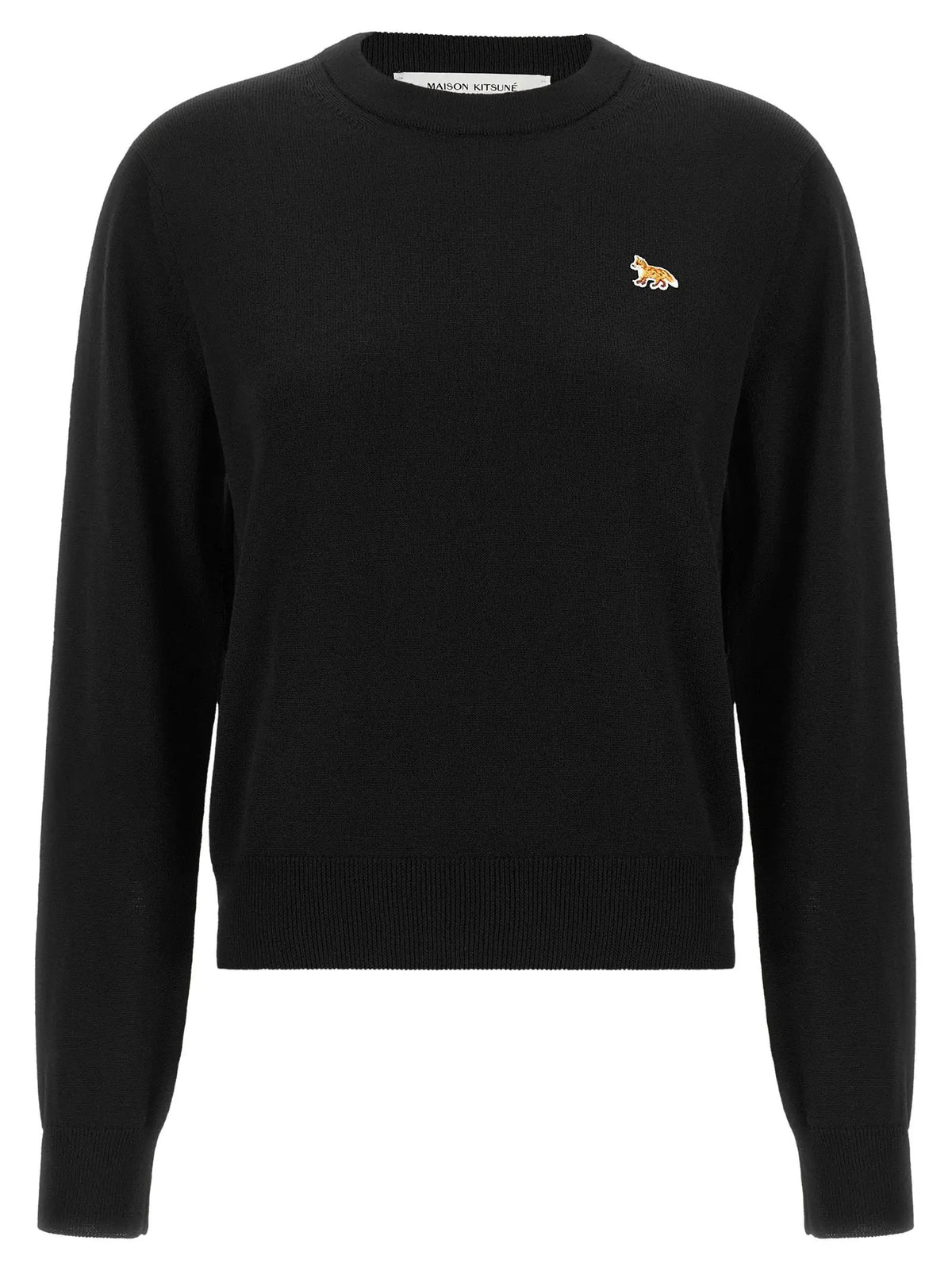 Maison Kitsuné Maison Kitsuné Black Wool Cardigan