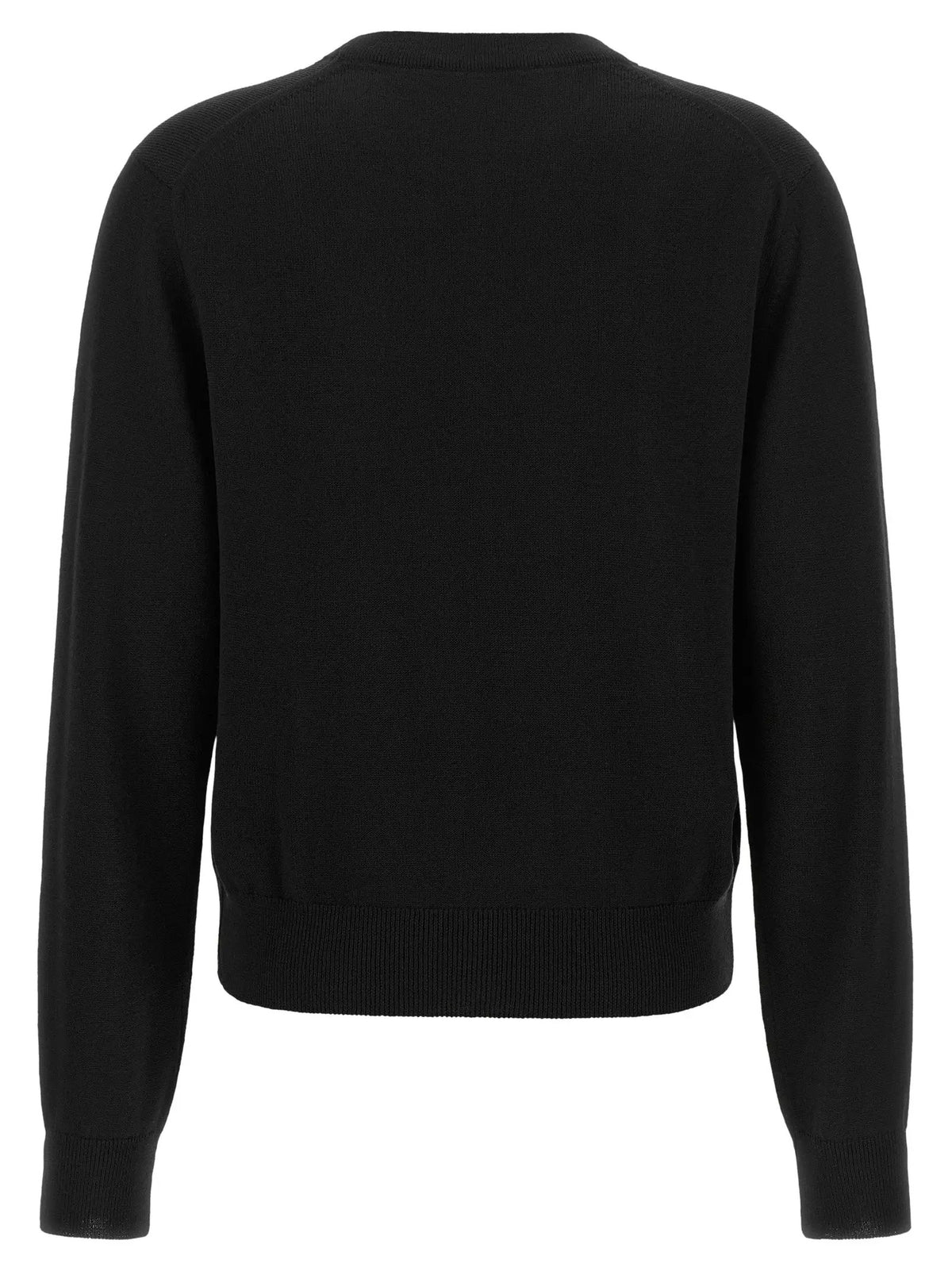 Maison Kitsuné Maison Kitsuné Black Wool Cardigan