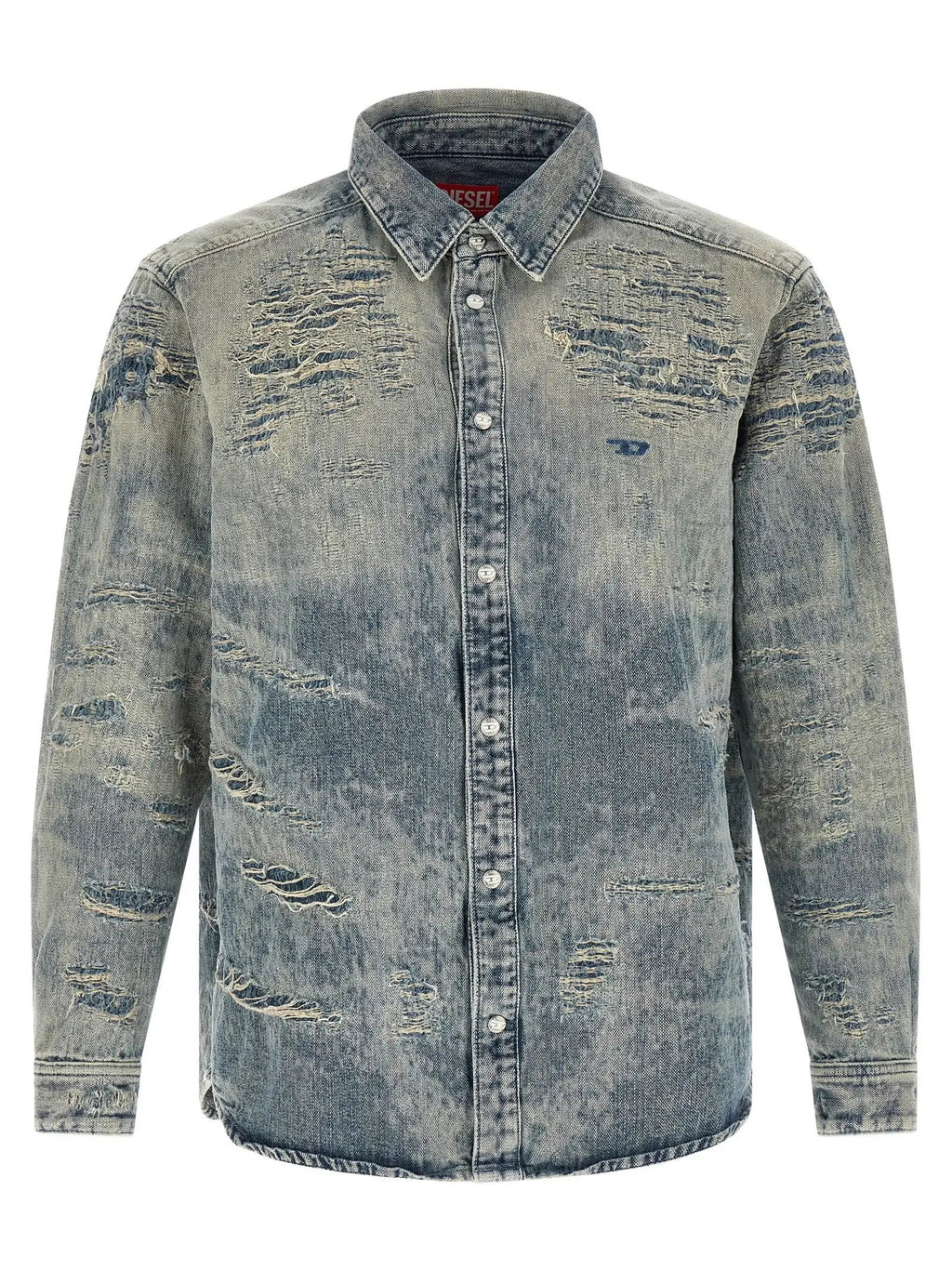 Diesel Blue Cotton Blouse