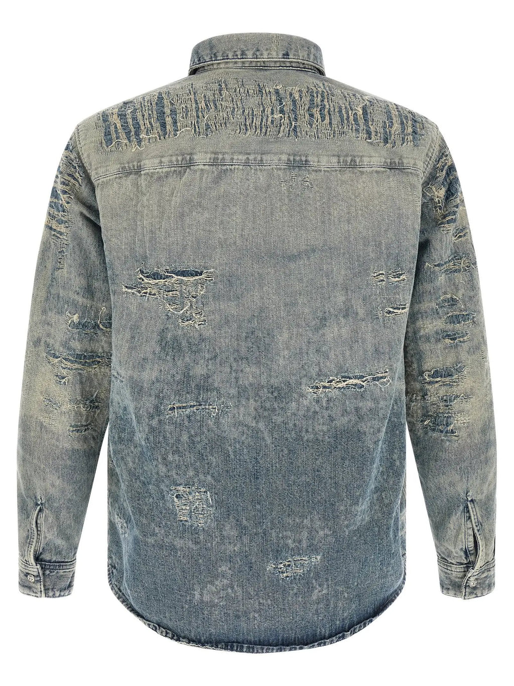 Diesel Blue Cotton Blouse