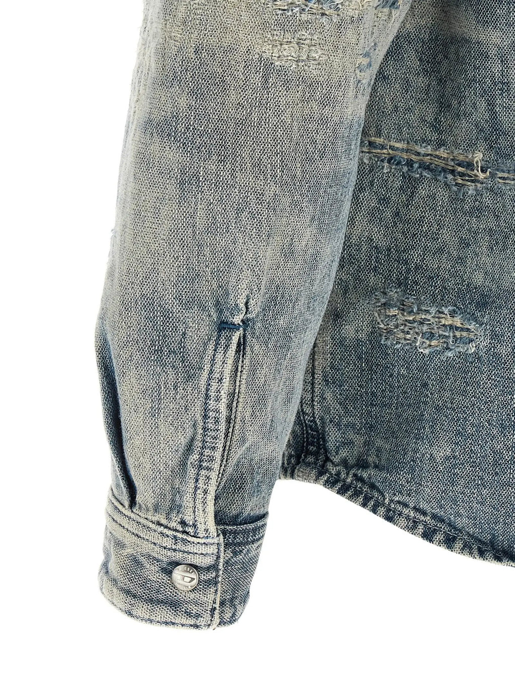 Diesel Blue Cotton Blouse