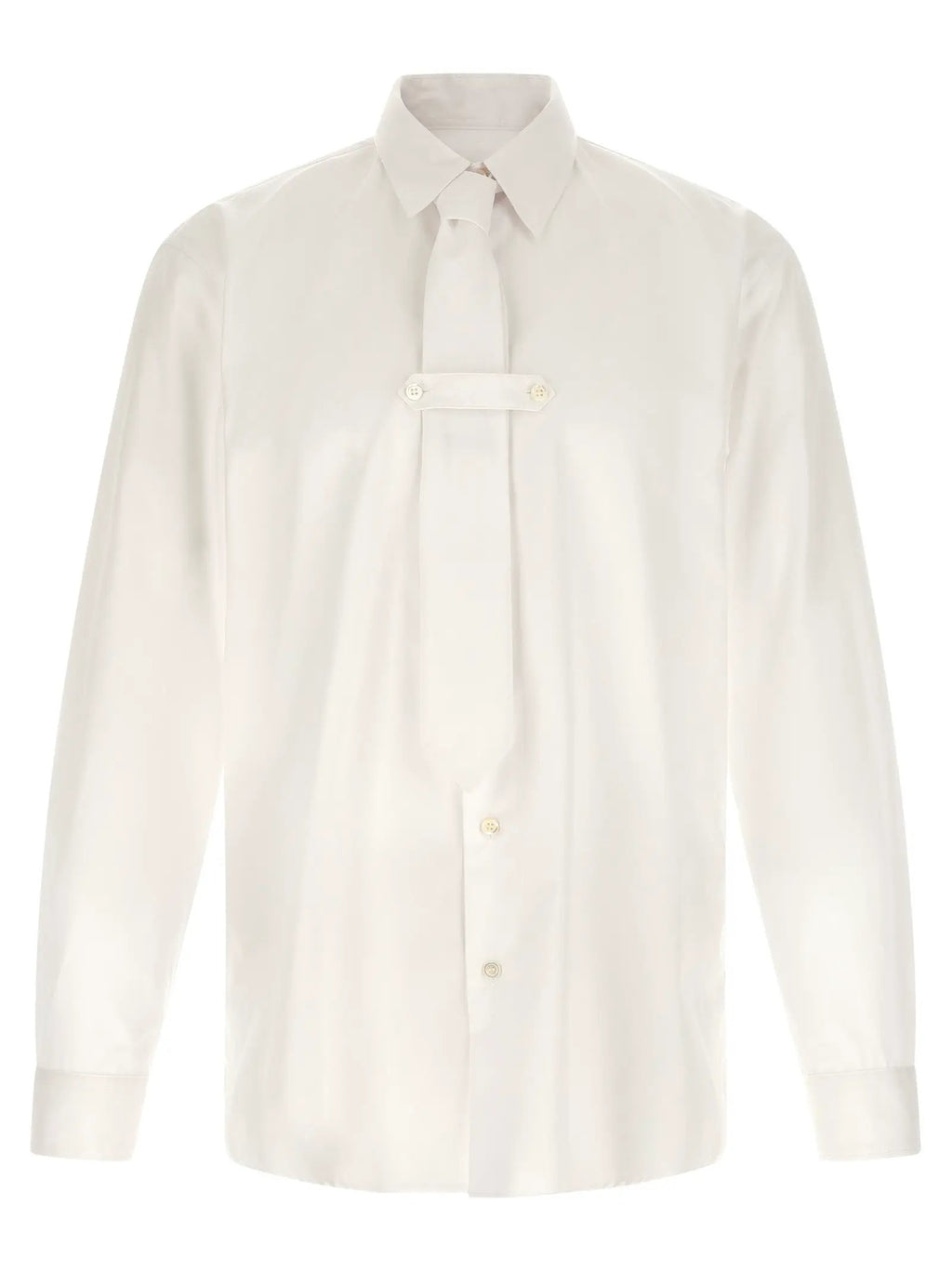 Dries Van Noten White Cotton Blouse