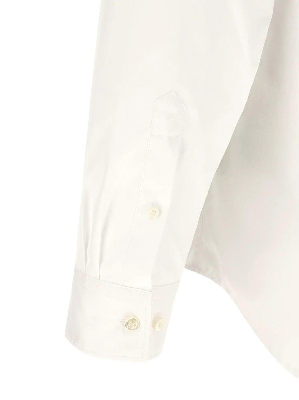 Dries Van Noten White Cotton Blouse