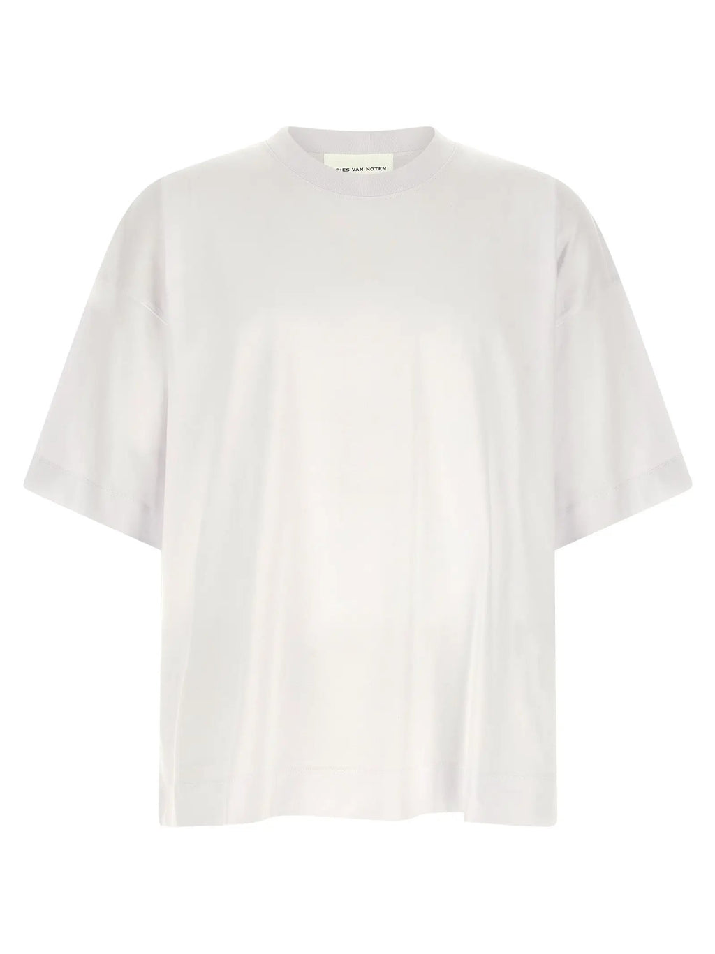 Dries Van Noten White Cotton T-Shirt