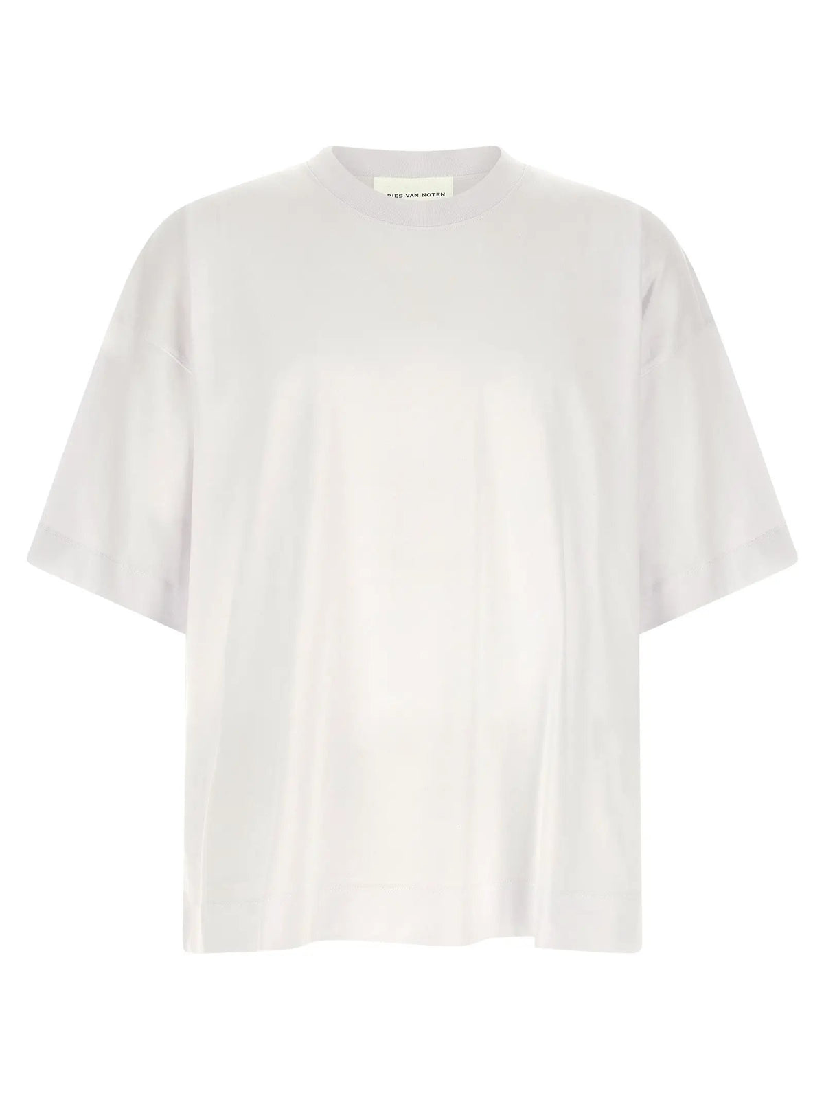 Dries Van Noten White Cotton T-Shirt