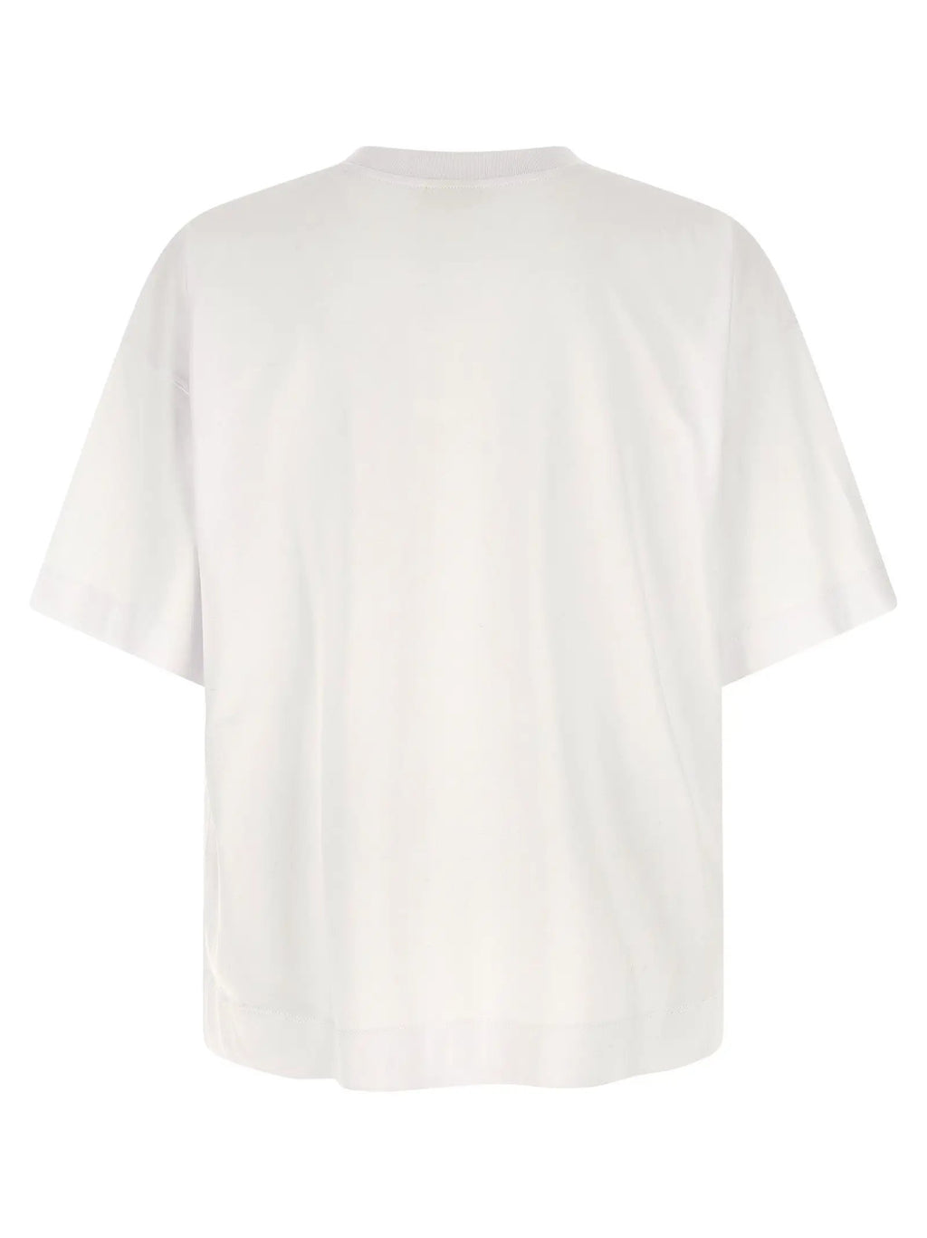 Dries Van Noten White Cotton T-Shirt