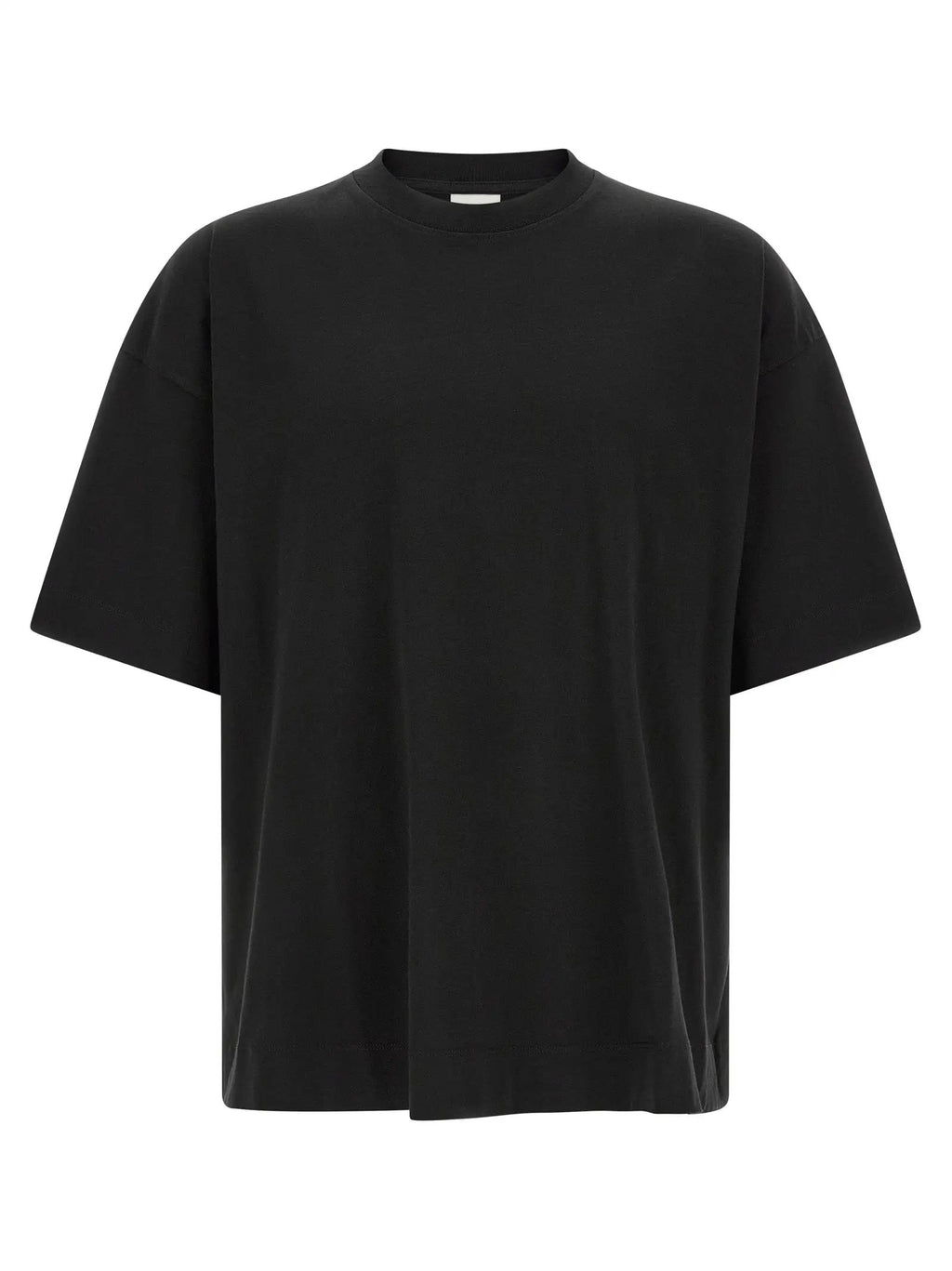 Dries Van Noten Black Cotton T-Shirt