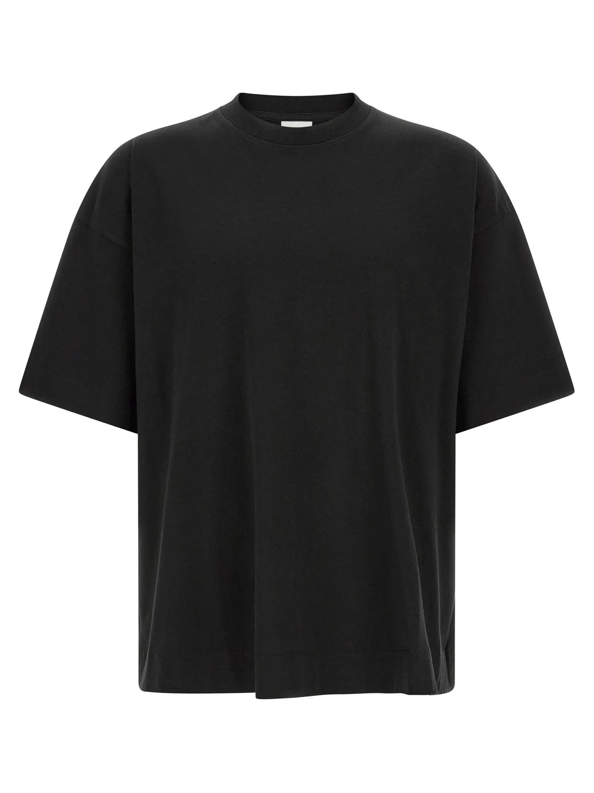 Dries Van Noten Black Cotton T-Shirt