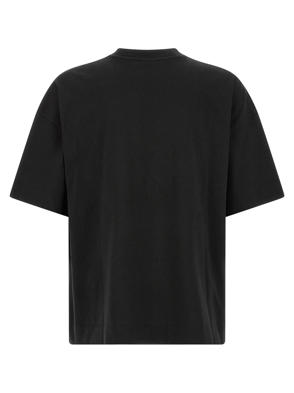 Dries Van Noten Black Cotton T-Shirt