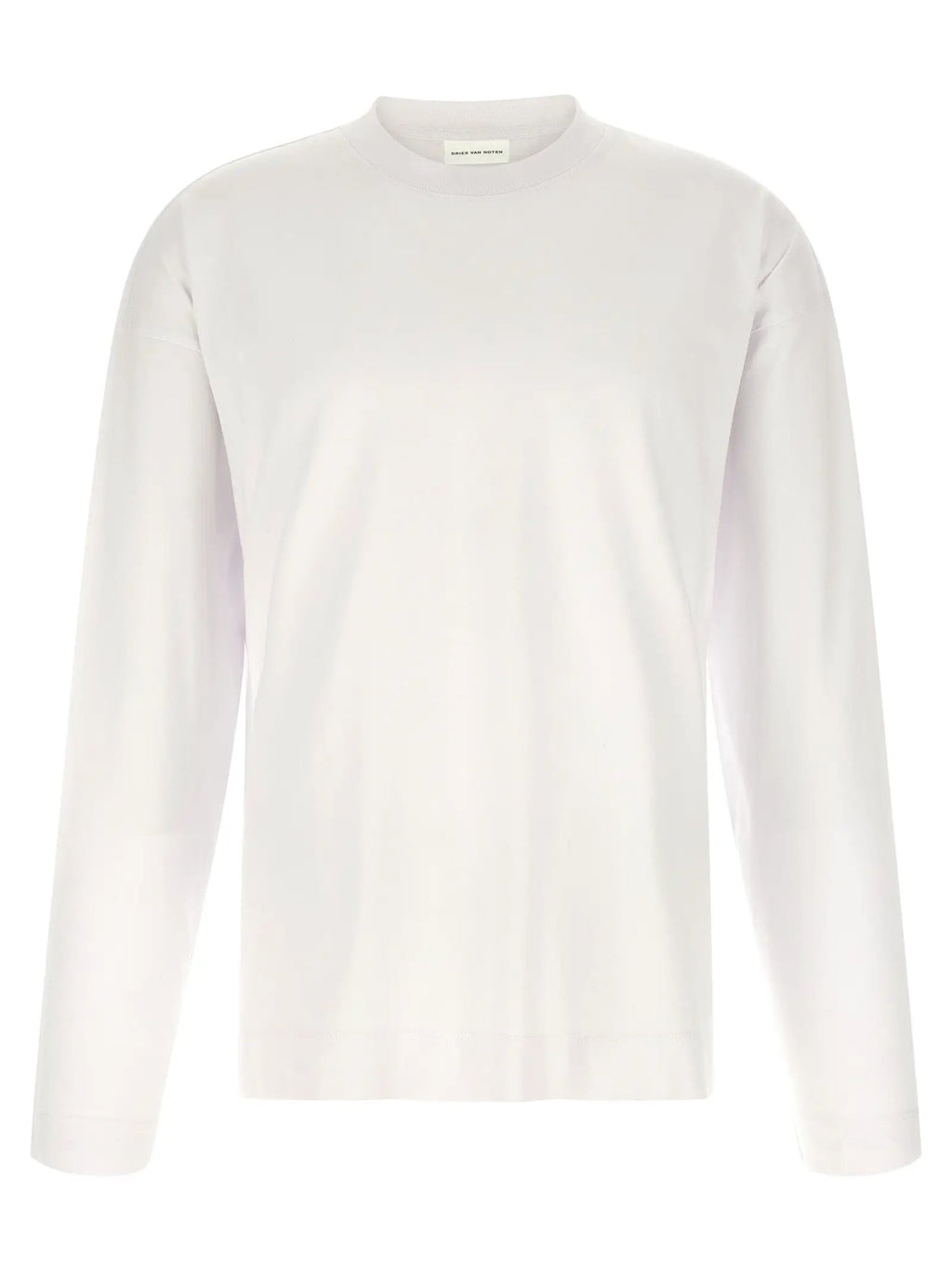 Dries Van Noten White Cotton T-Shirt