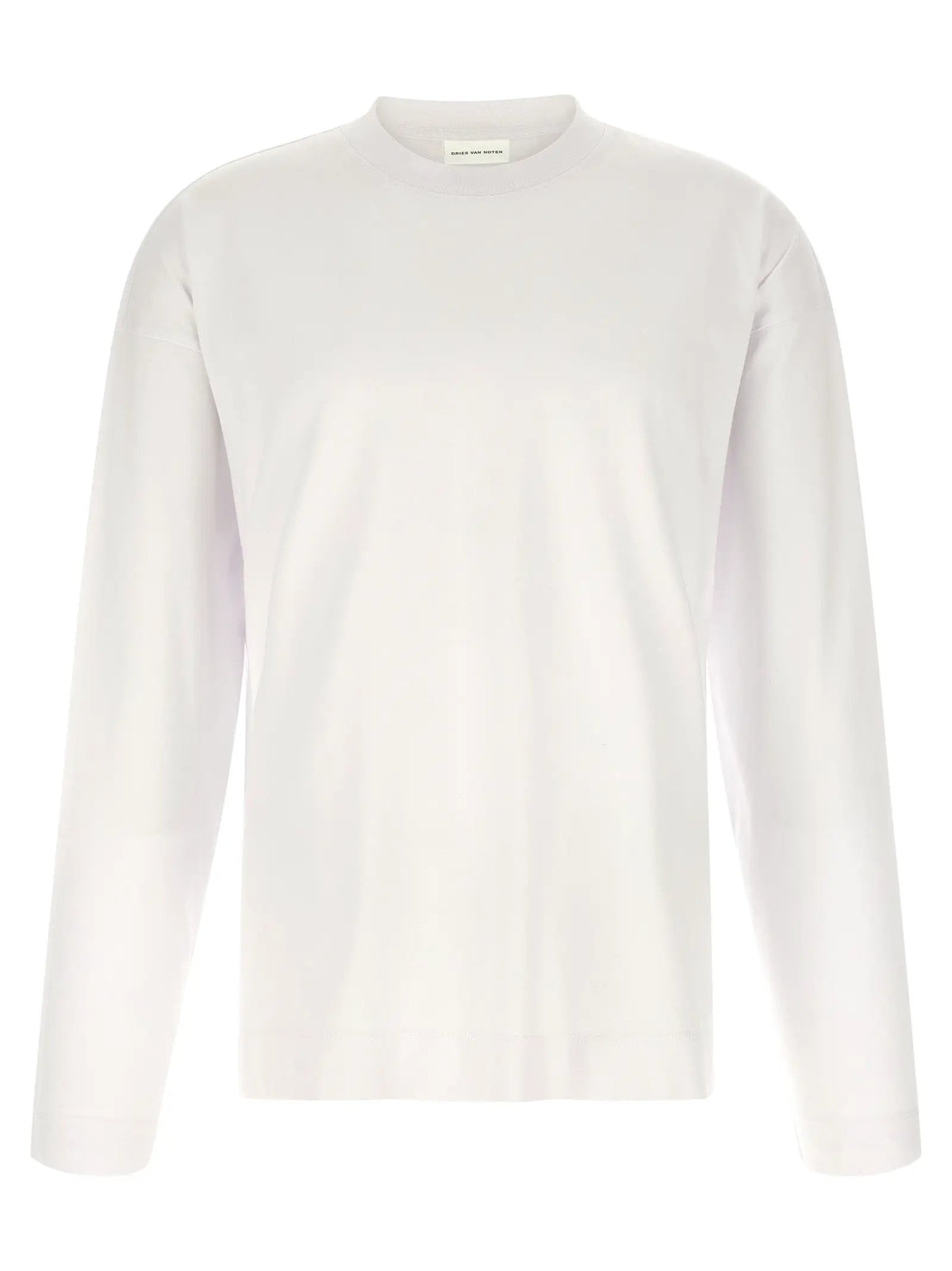 Dries Van Noten White Cotton T-Shirt