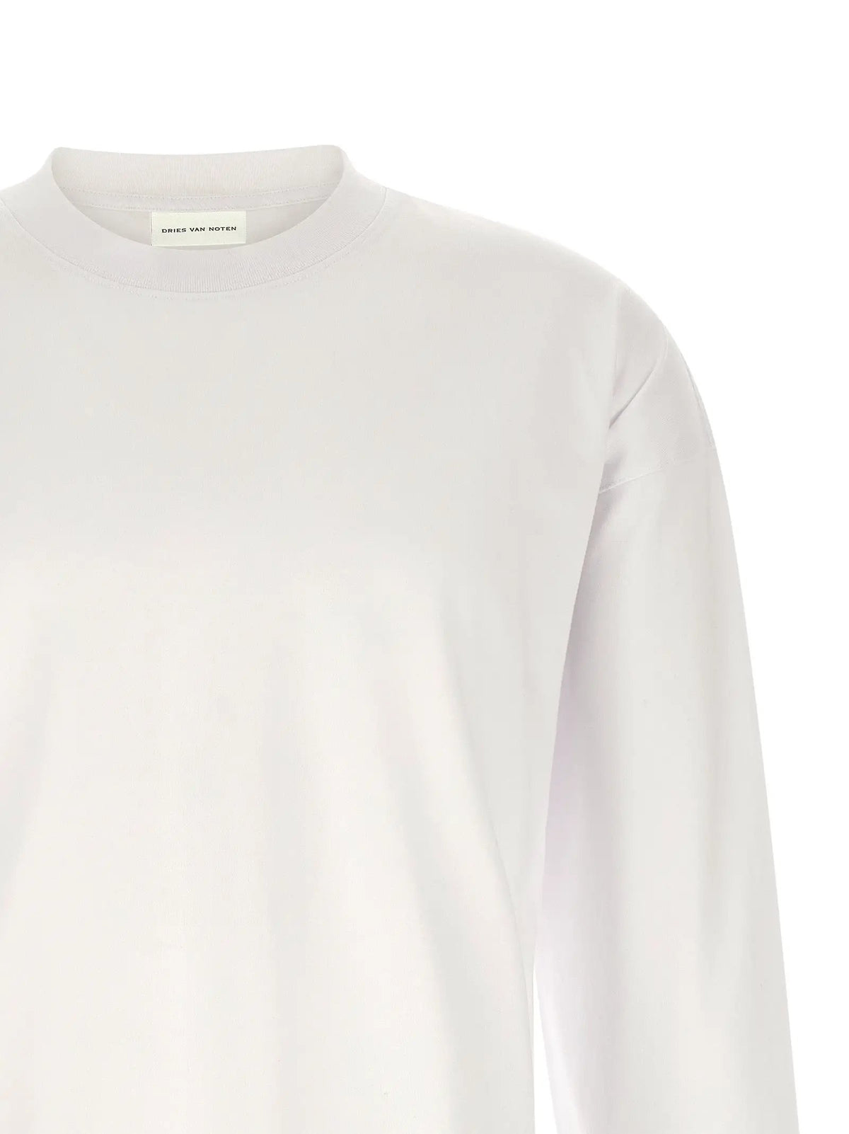 Dries Van Noten Dries Van Noten White Cotton T-Shirt