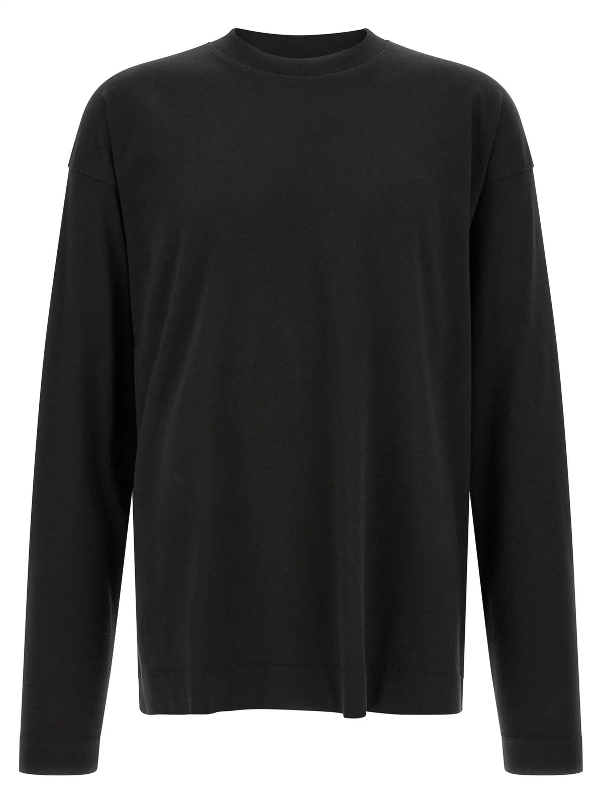 Dries Van Noten Black Cotton T-Shirt