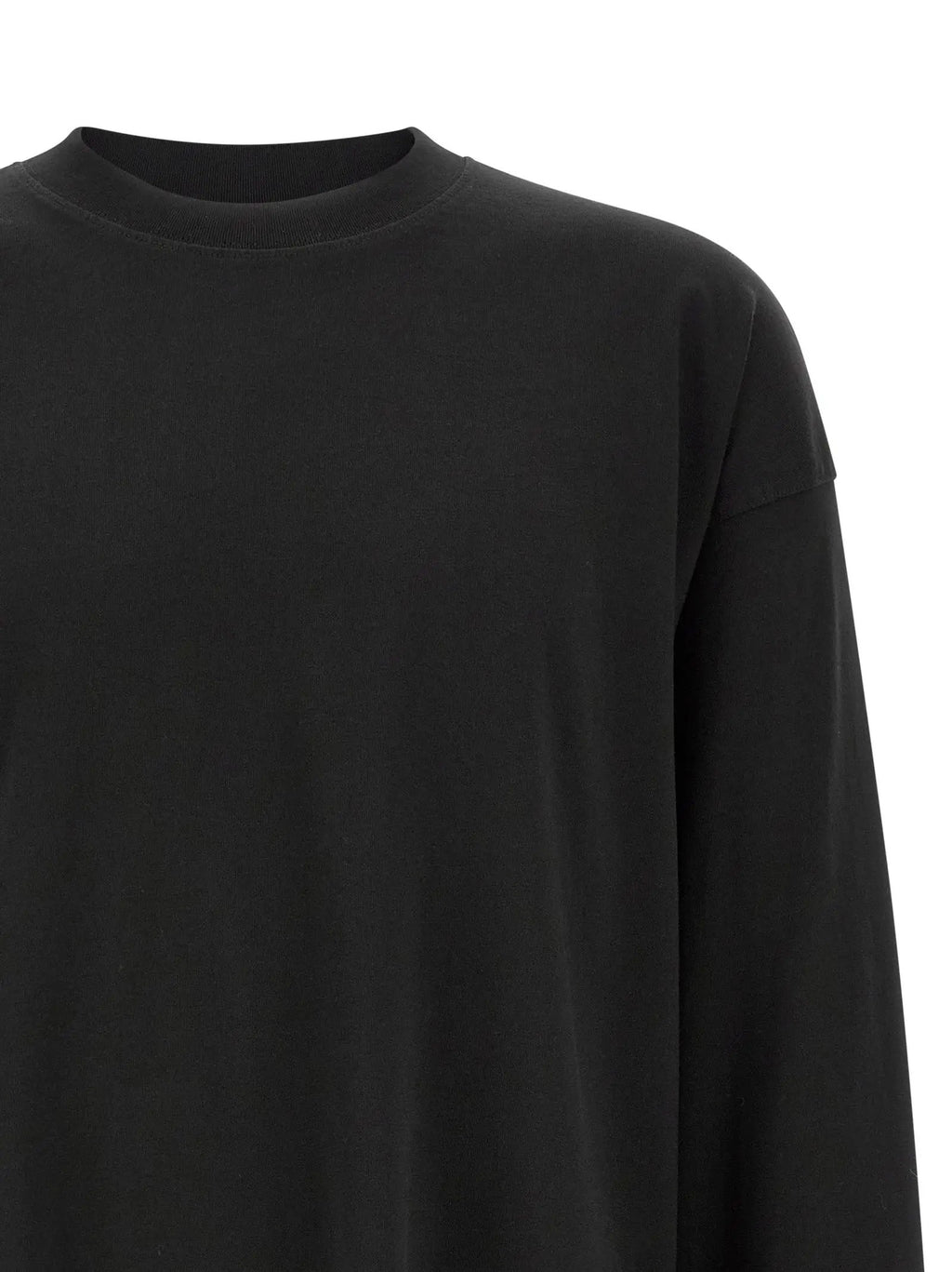 Dries Van Noten Black Cotton T-Shirt