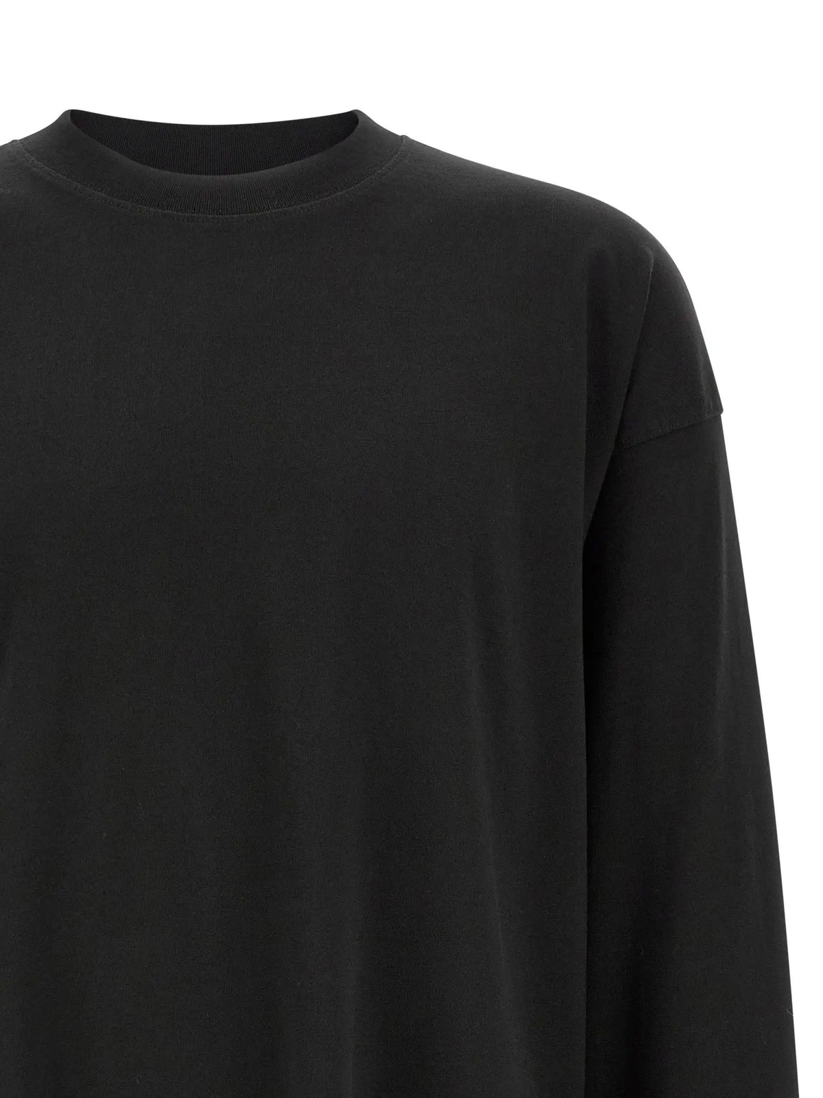 Dries Van Noten Black Cotton T-Shirt