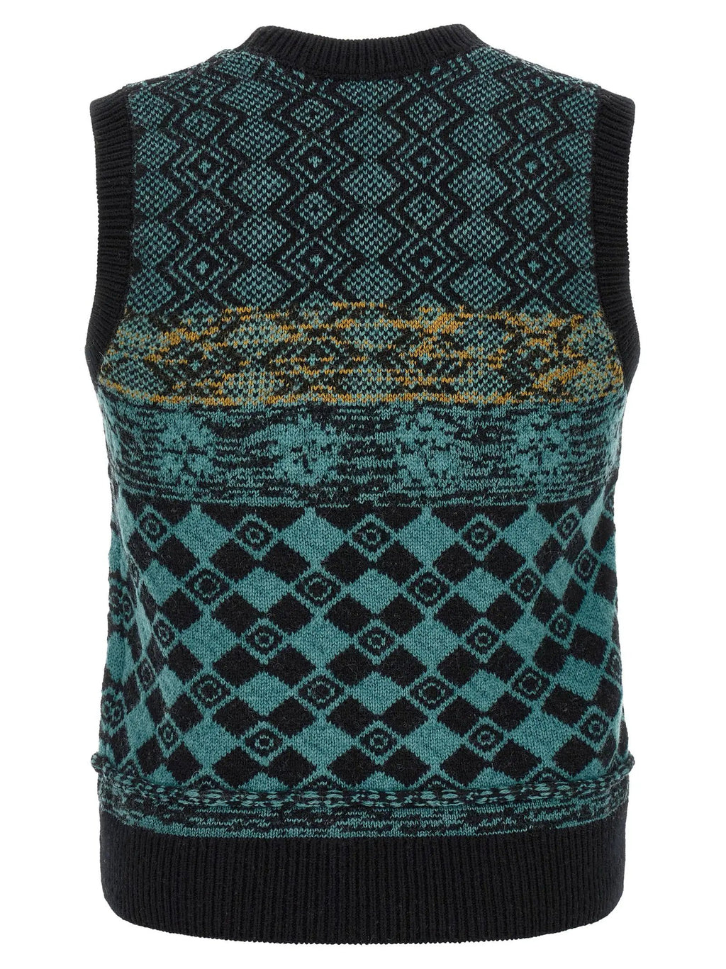 Dries Van Noten Multicolor Wool Cardigan