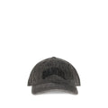 Ganni Gray Recycled Polyester Cap (Baseball Hat)