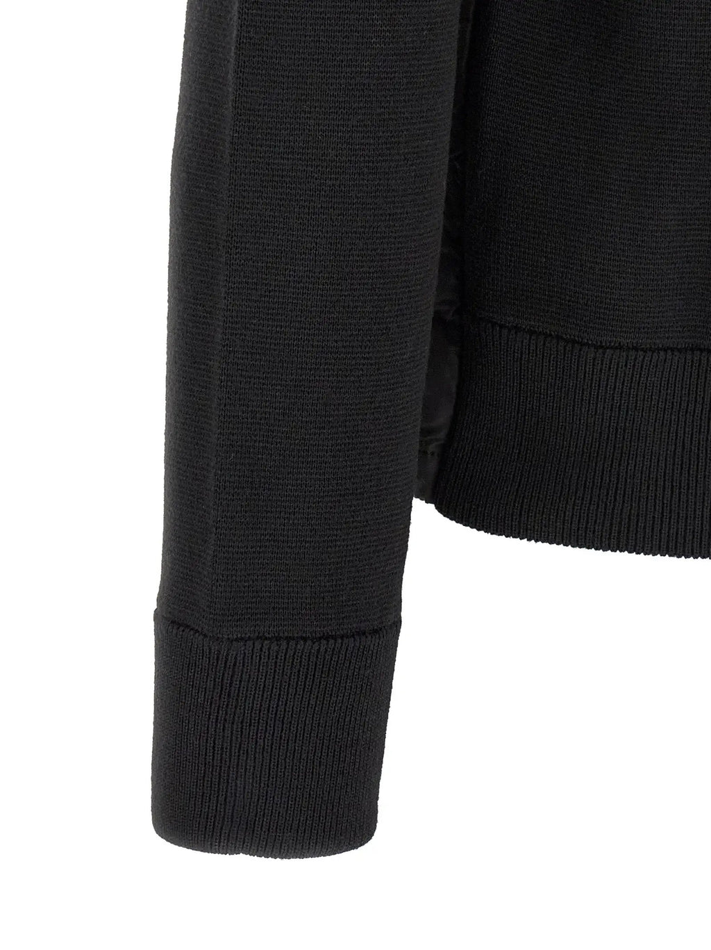 Moncler Black Polyamide Cardigan
