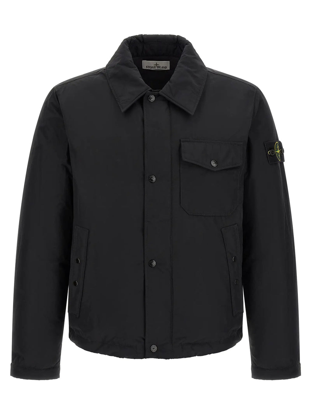 Stone Island Black Polyester Jacket