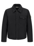Stone Island Black Polyester Jacket