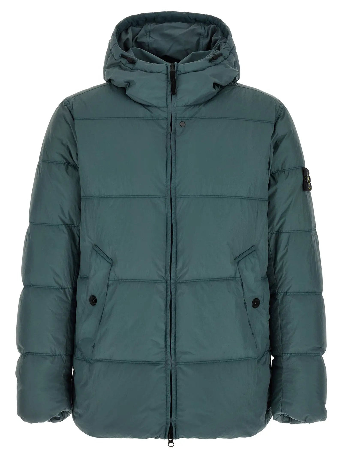 Stone Island Bicolor Polyamide Full-Length Jacket