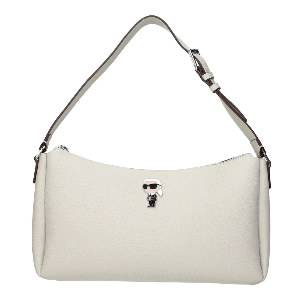 Women's Gray Leather Shoulder Bag – Karl Lagerfeld