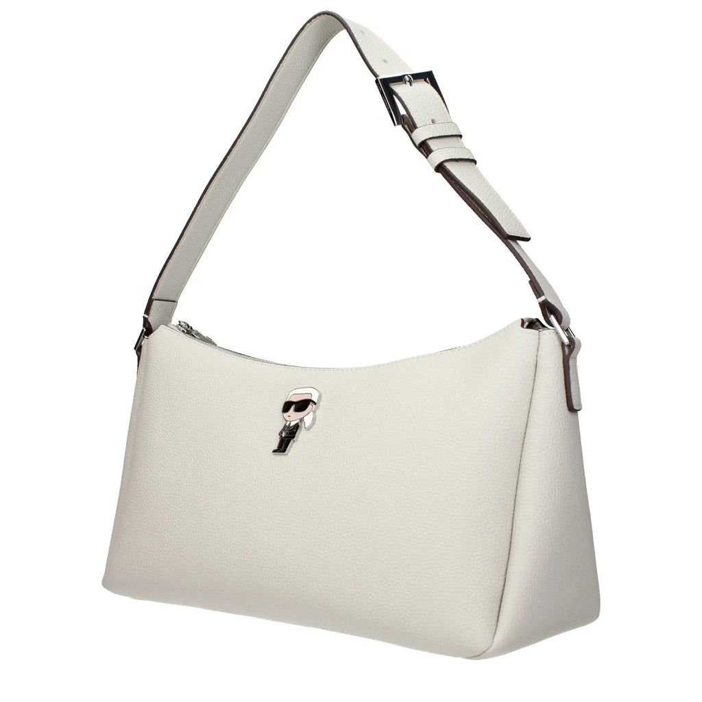 Women's Gray Leather Shoulder Bag – Karl Lagerfeld