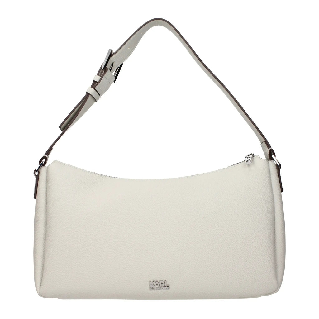 Women's Gray Leather Shoulder Bag – Karl Lagerfeld