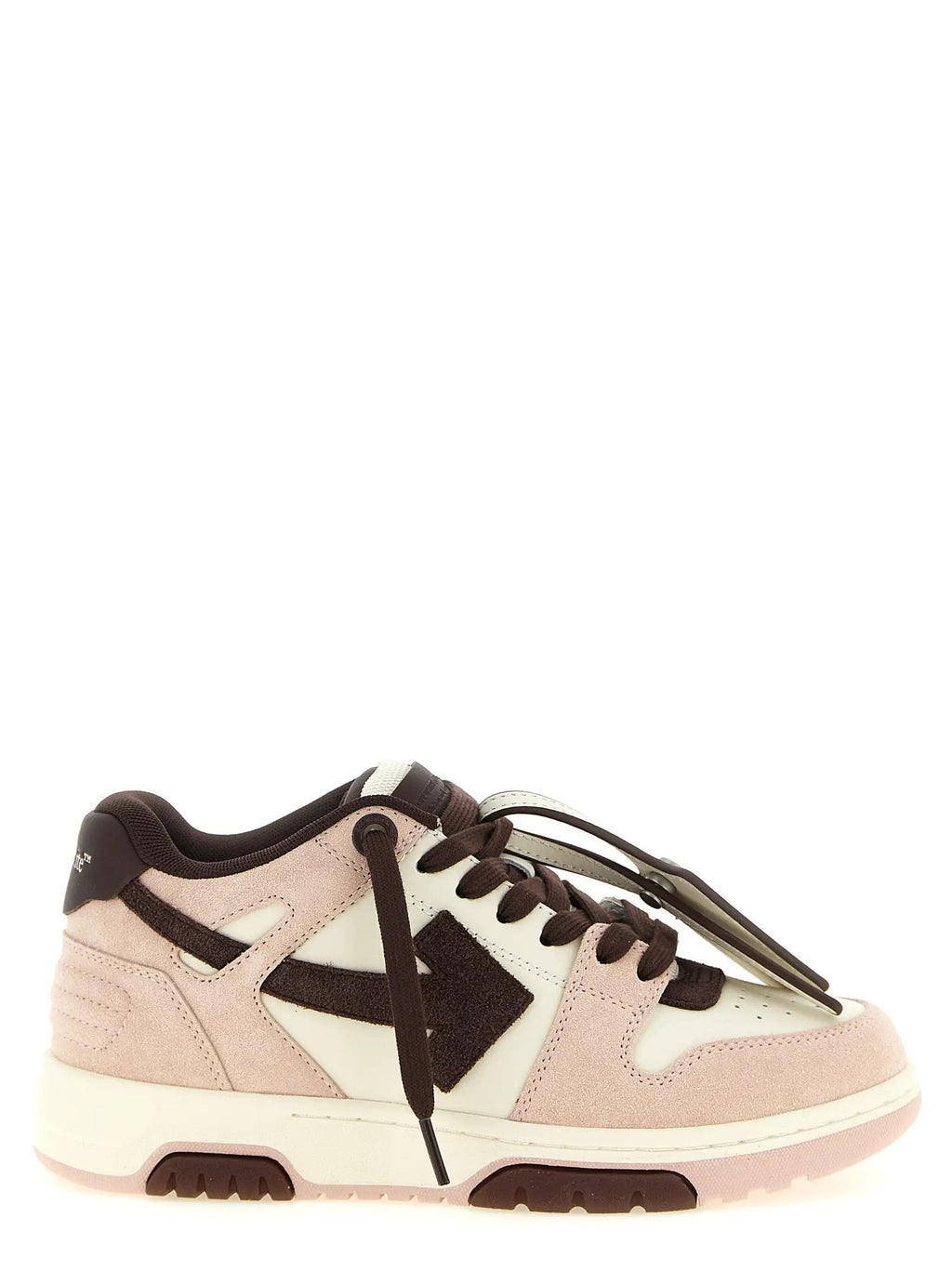 Off-White Multicolor Cowhide Low Top Sneakers