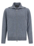 ZANONE ZANONE Blue Virgin Wool Cardigan