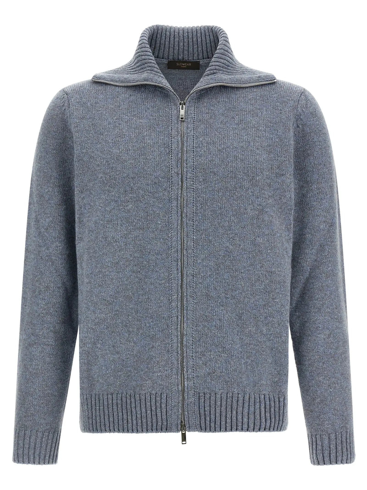 ZANONE ZANONE Blue Virgin Wool Cardigan