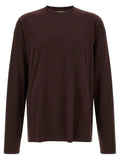 Dries Van Noten Bordeaux Cotton T-Shirt