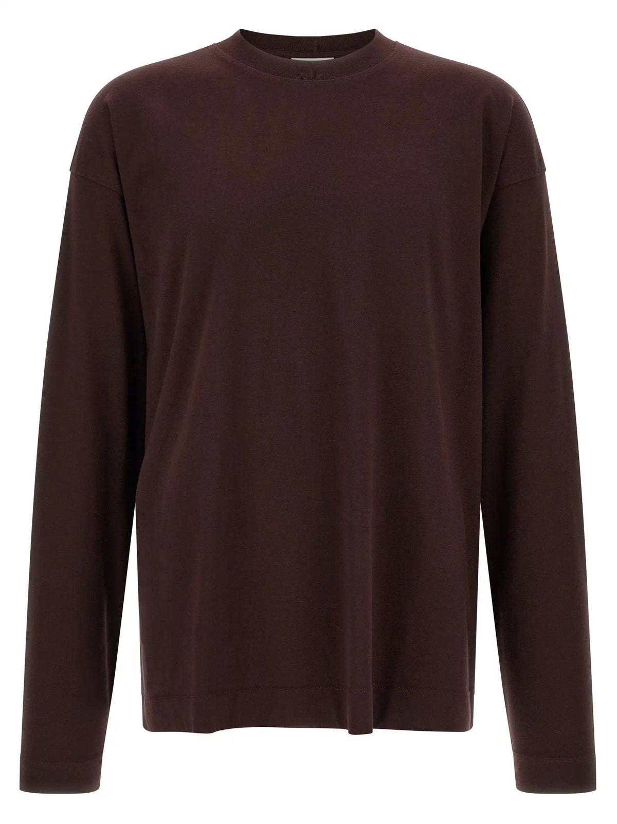 Dries Van Noten Bordeaux Cotton T-Shirt