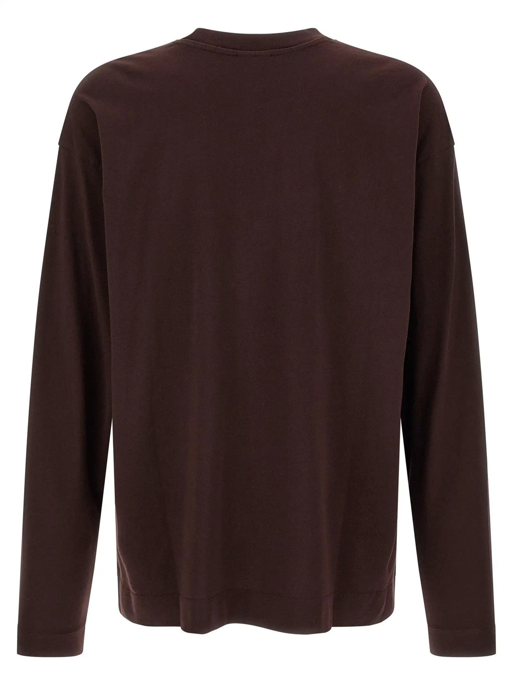 Dries Van Noten Bordeaux Cotton T-Shirt
